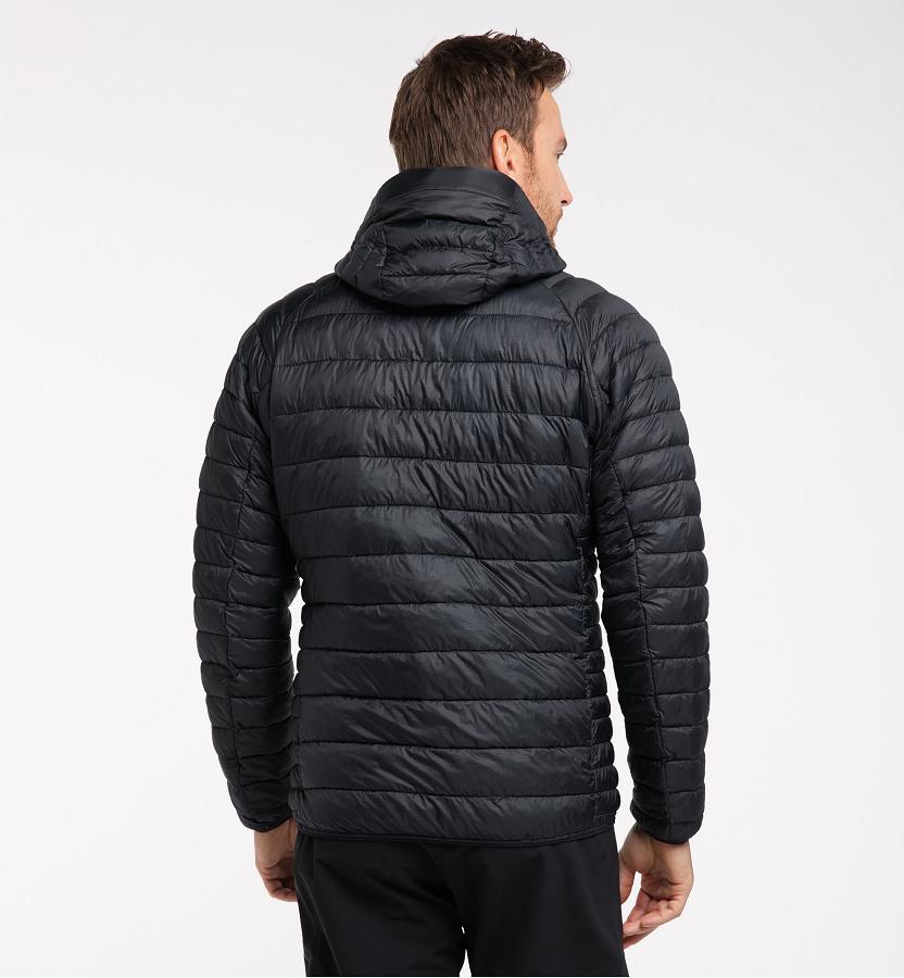 Haglöfs Mens V Series Mimic Down Jacket Black New Zealand 49815OCDP